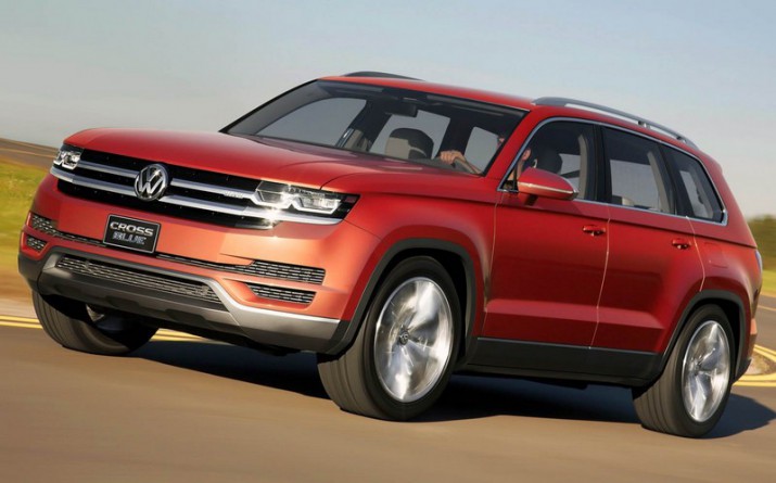 Volkswagen планирует начать поставки нового внедорожника Atlas в Россию из США
